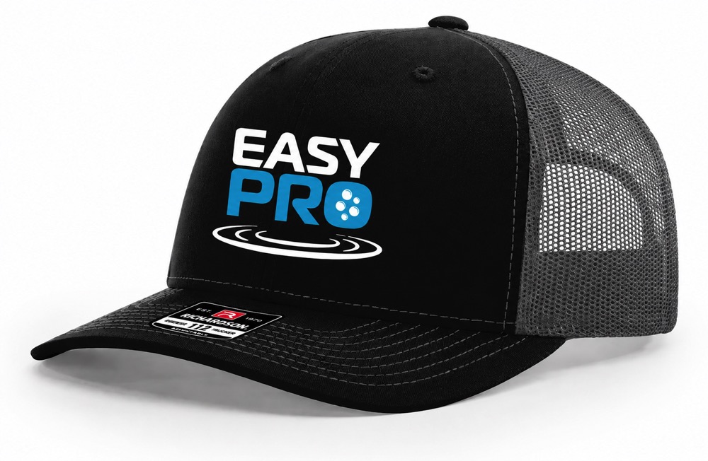 Structured Cap with Stacked Logo